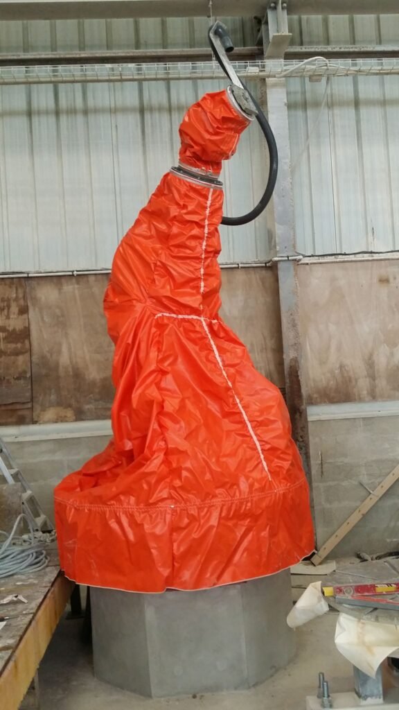 Installation de housse de protection