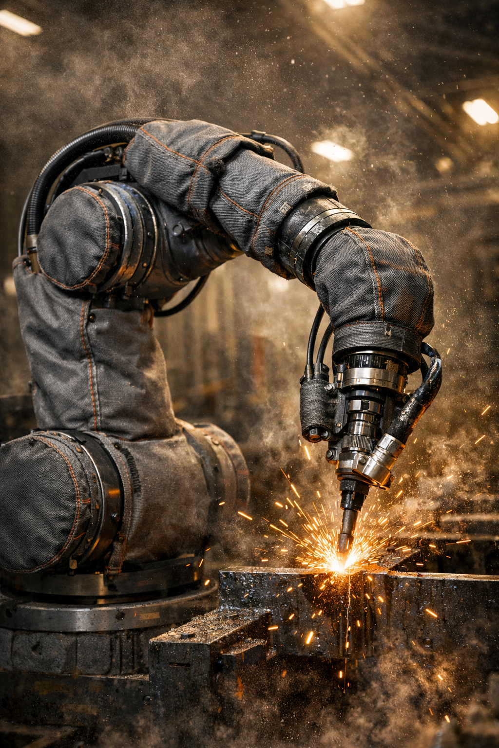 Diversos tipos de capas robot para diferentes aplicações industriais