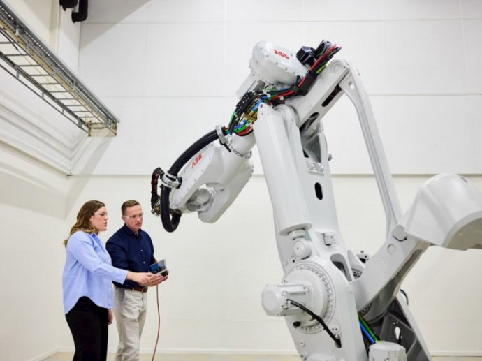 Housses de protection pour grands robots ABB