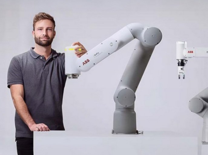 Beskyttelsesovertræk til samarbejdsrobotter ABB