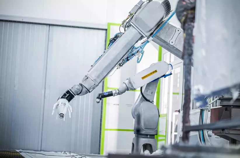 Housses de protection textile résistant chimique pour robots peinture FANUC Paint Mate P-40 P-50 P-250 P-350 P-1000 automobile