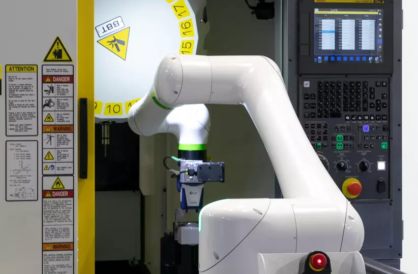 Robots collaboratifs FANUC série CRX-5iA CRX-10iA CRX-20iA CRX-30iA avec housses textile protection